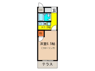 サンハイツ谷川の物件間取画像